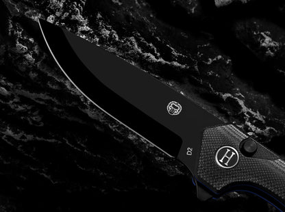 The Vector Folding Pocket Knife Giftset for Men and Women (Black)