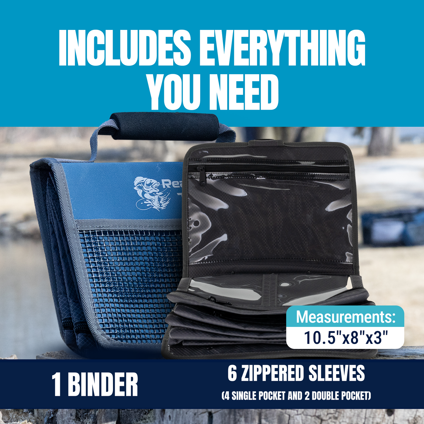 Reaction Tackle Speed Binder and Tackle Storage - New