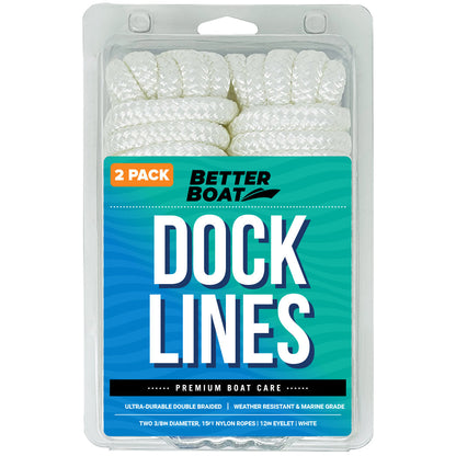 Better Boat 3/8" Dock Lines 15FT