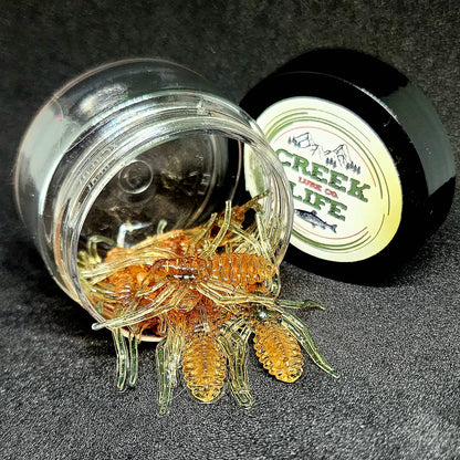 Jar of 1" Micro Spider Bait "The Writing Spider"