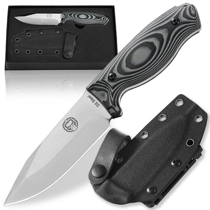 The Naked Silverback Survival Knife Giftset for Men
