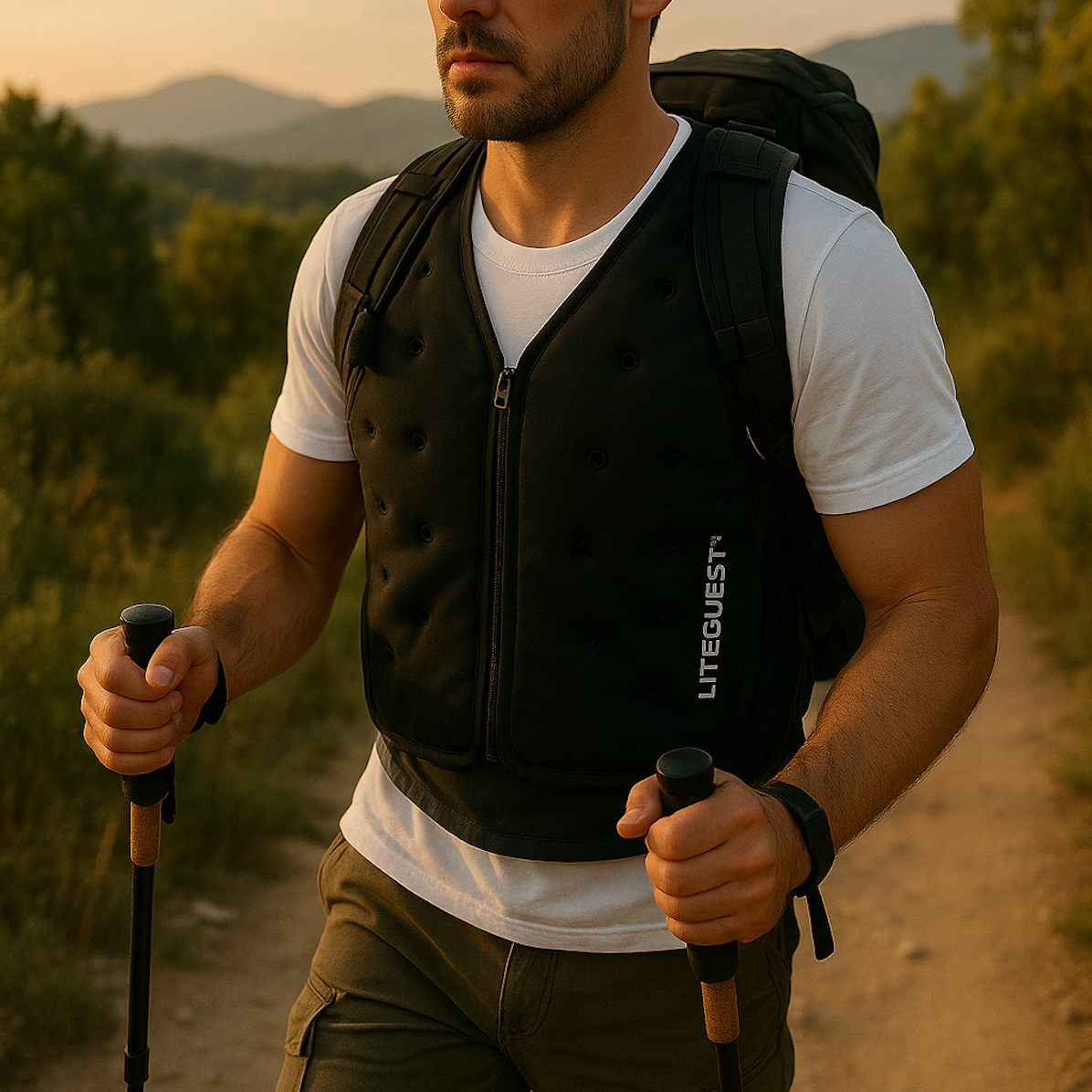 LITEGUEST Water-Cooled Cooling Vest – Battery-Free Heat Relief