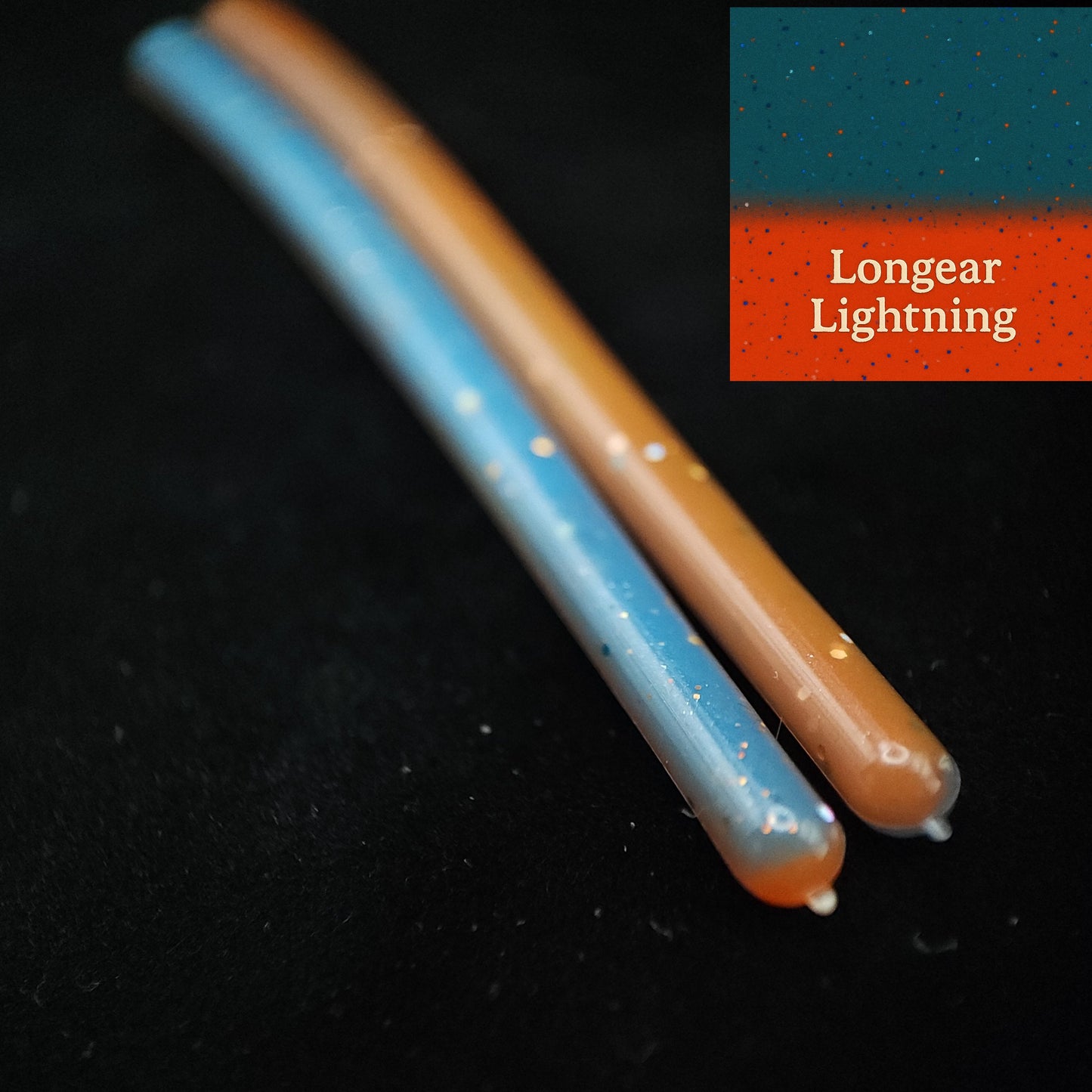 2.9" Inch Trout Worm "Appalachian Trout Tamer"