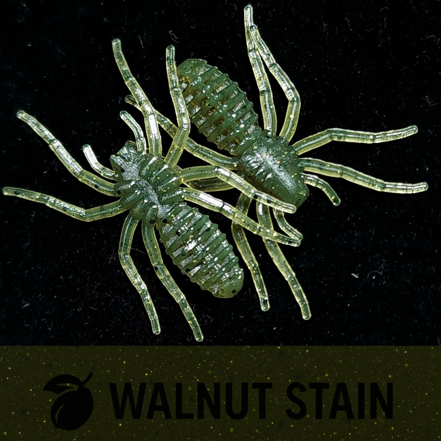 1" Micro Spider Bait "The Writing Spider"