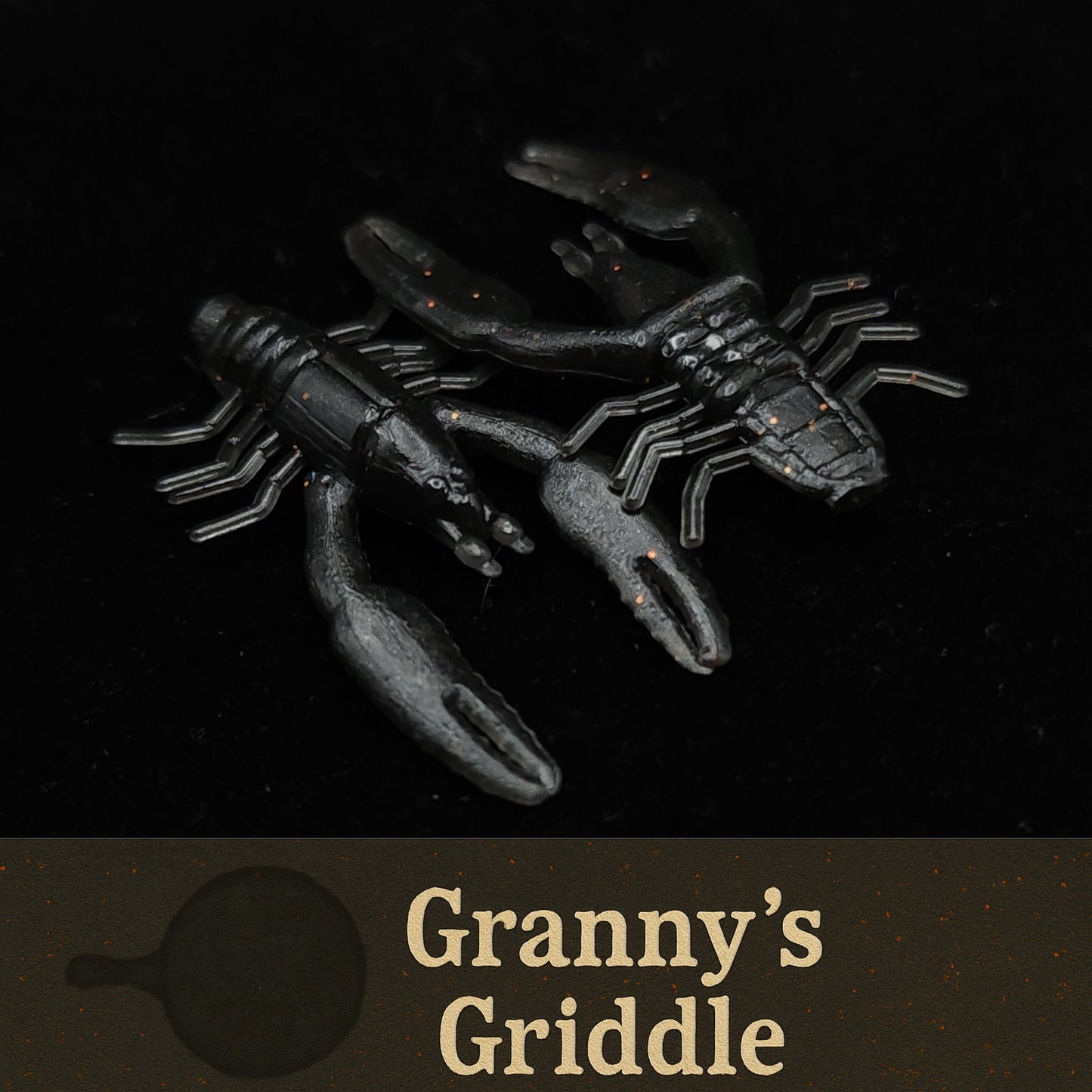 Jar of 1" Inch Micro Crayfish "The Creek Crawler"