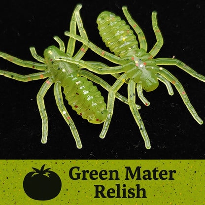 1" Micro Spider Bait "The Writing Spider"