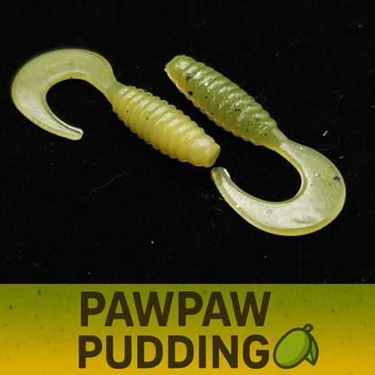1" Micro Curl Tail Grub "The Tennessee Twister"