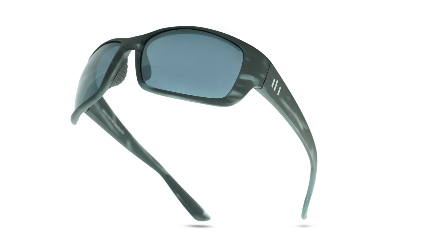 Zion | Marble Black | Polarized Nx14 Grey Lens