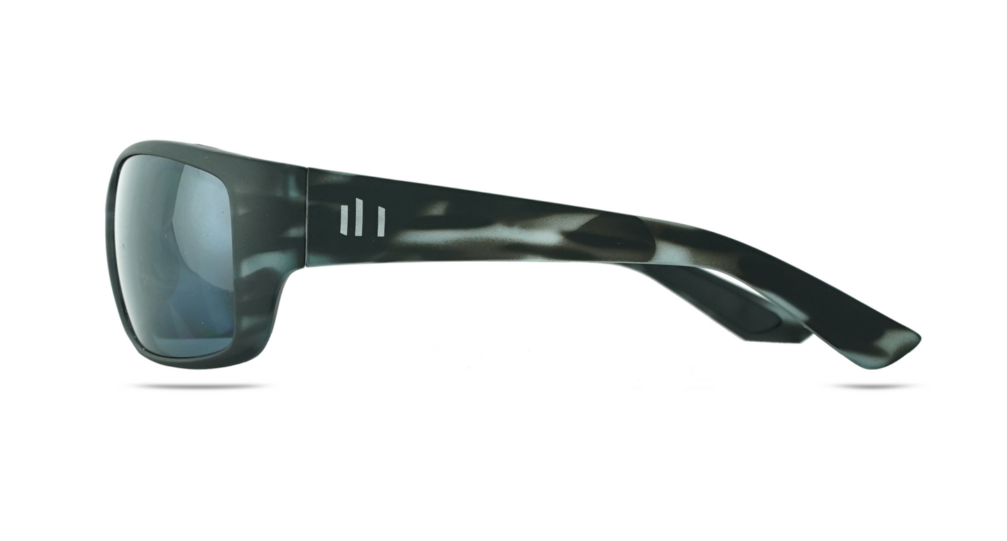 Zion | Marble Black | Polarized Nx14 Grey Lens