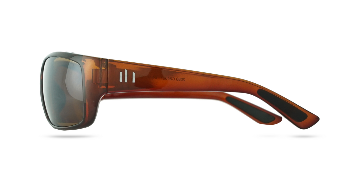 Zion | Amber Stripe | Polarized Brown Br16 Lens