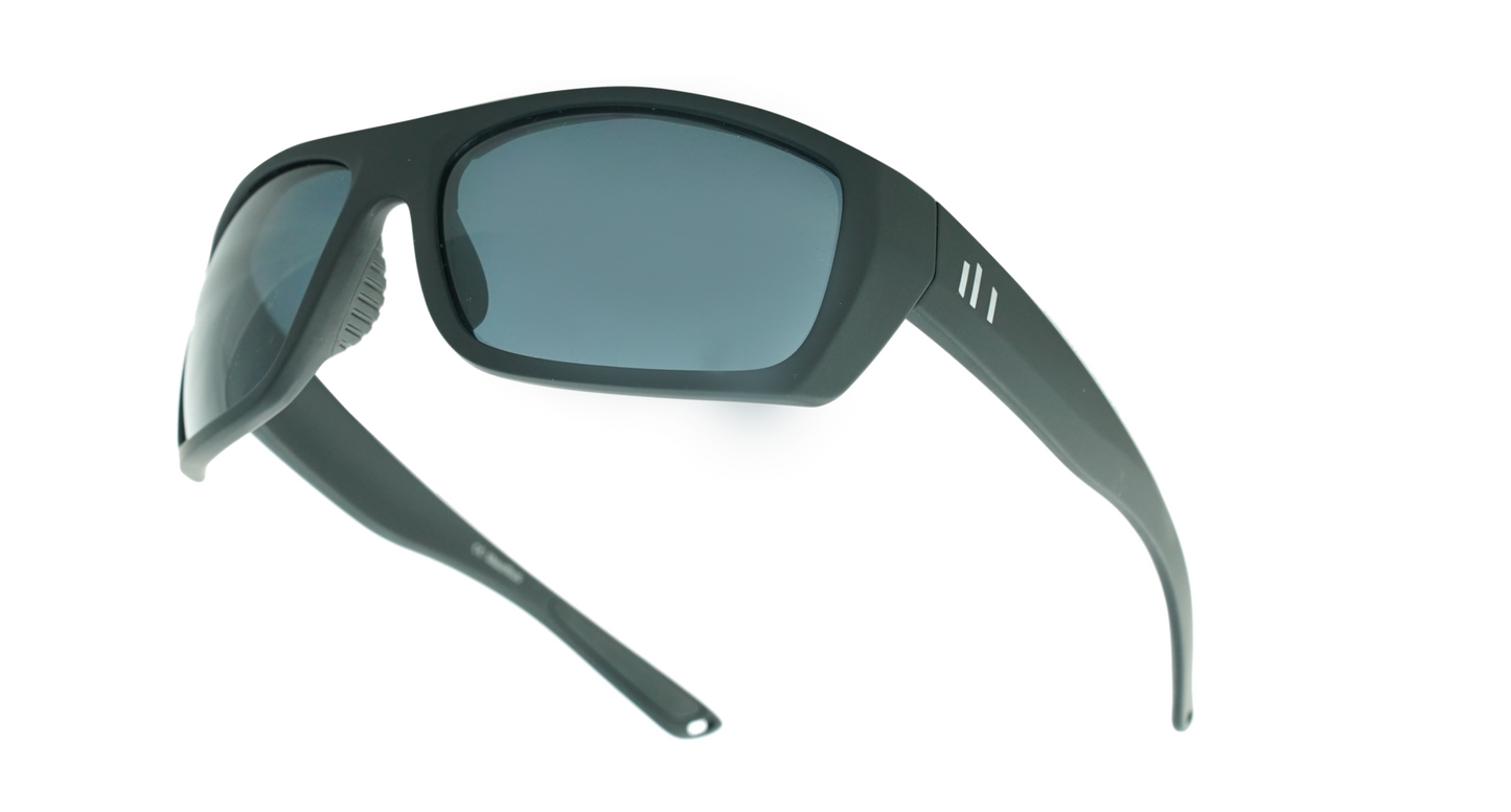 Teton | Sport Black | Polarized Nx14 Grey Lens