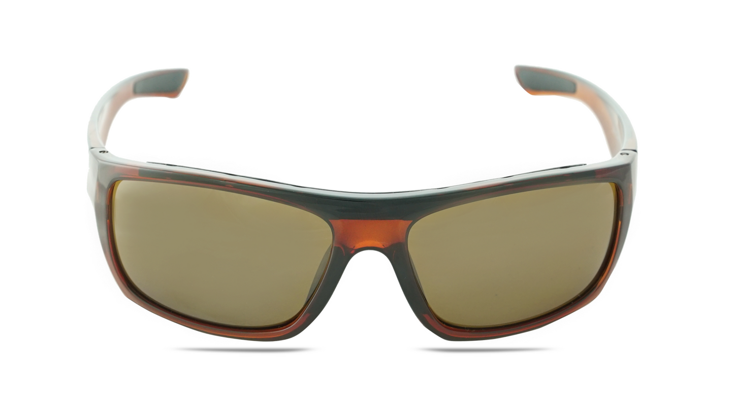 Teton | Amber Stripe | Polarized Brown Lens