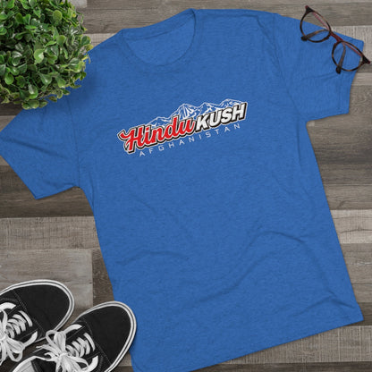 Royal Blue Hindu Kush Men's Tri-Blend Tee