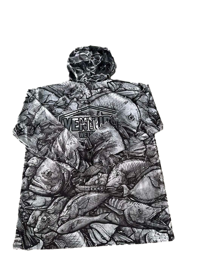 Hawaii Fish Camo Dri Fit Hoodie (Adult/Keiki)