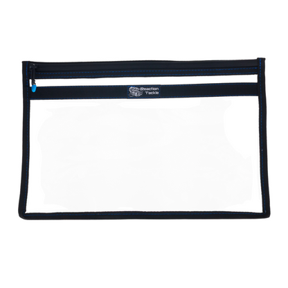 Reaction Tackle Clear Storage Bag Tackle Pak - Water-Resistant Plastic Storage - New