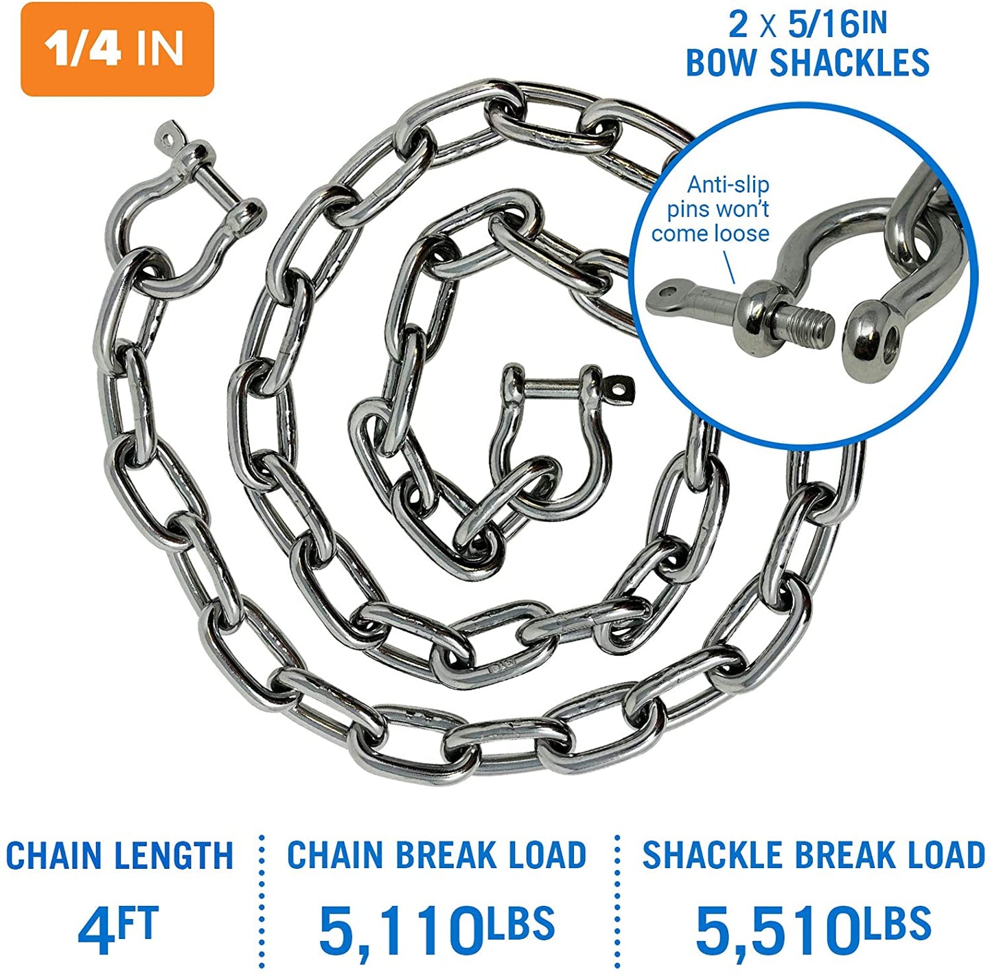 Better Boat Boat Anchor Chain