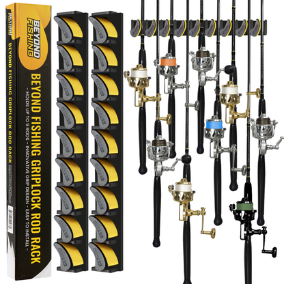 Beyond Fishing GripLock Vertical Fishing Rod Rack