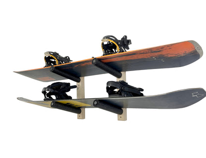 ARMED SNOWBOARD WALL STORAGE RACK