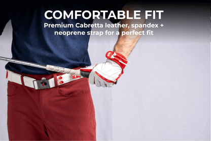 THE BYRD GOLF GLOVE ∞ Black/Red