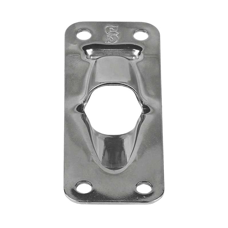 Schaefer Exit Plate, Flat, 1/2in (13mm) Line | SendIt Sailing