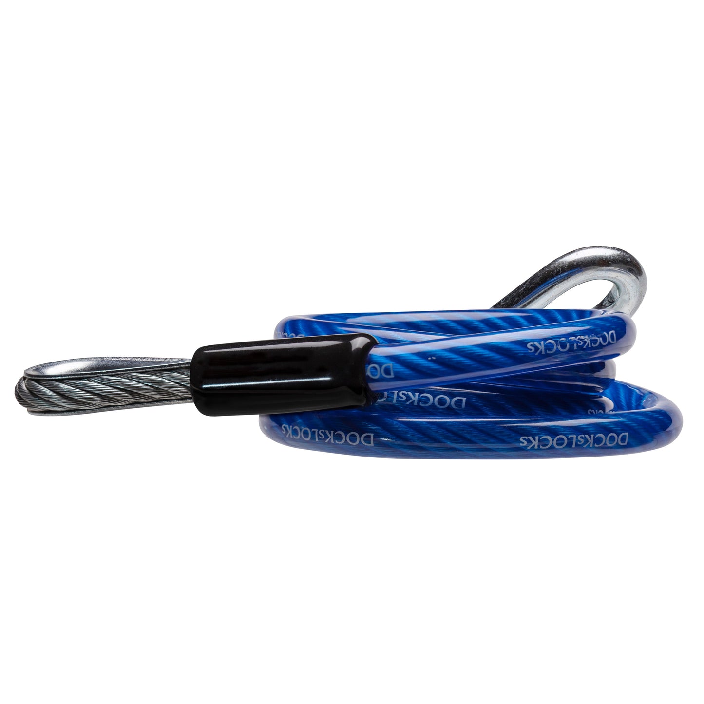 DocksLocks® Trailer Safety Cables with Snap Hook Safety Latches, 48” Length, 2 Pack | SendIt Sailing