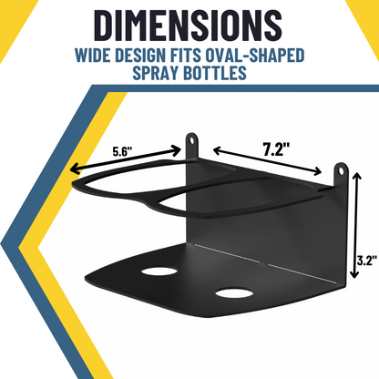 Oval Spray Bottle Holder