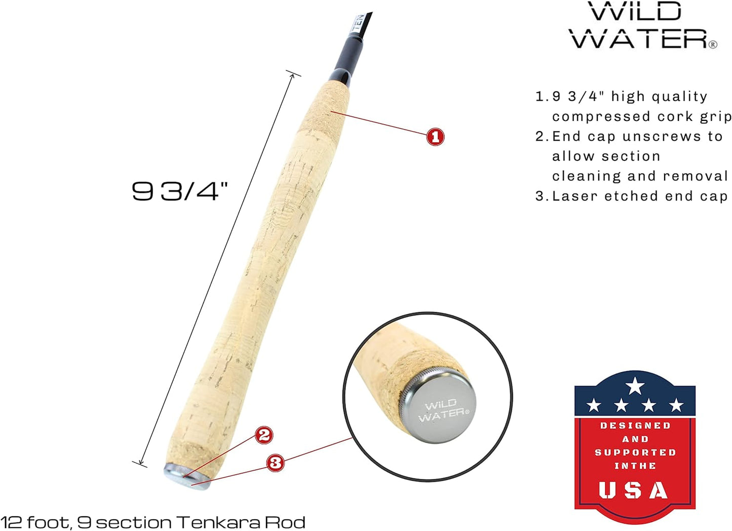 Wild Water Tenkara Fly Fishing Kit 12 ft Rod | SendIt Sailing