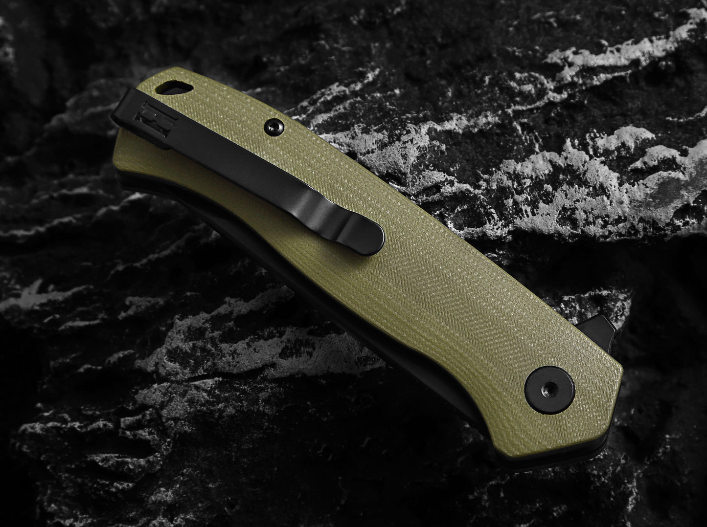 The Pathfinder Folding Pocket Knife Giftset for Men and Women (Green and Silver)