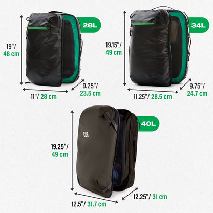 The Island Hopper Travel Backpack 40L