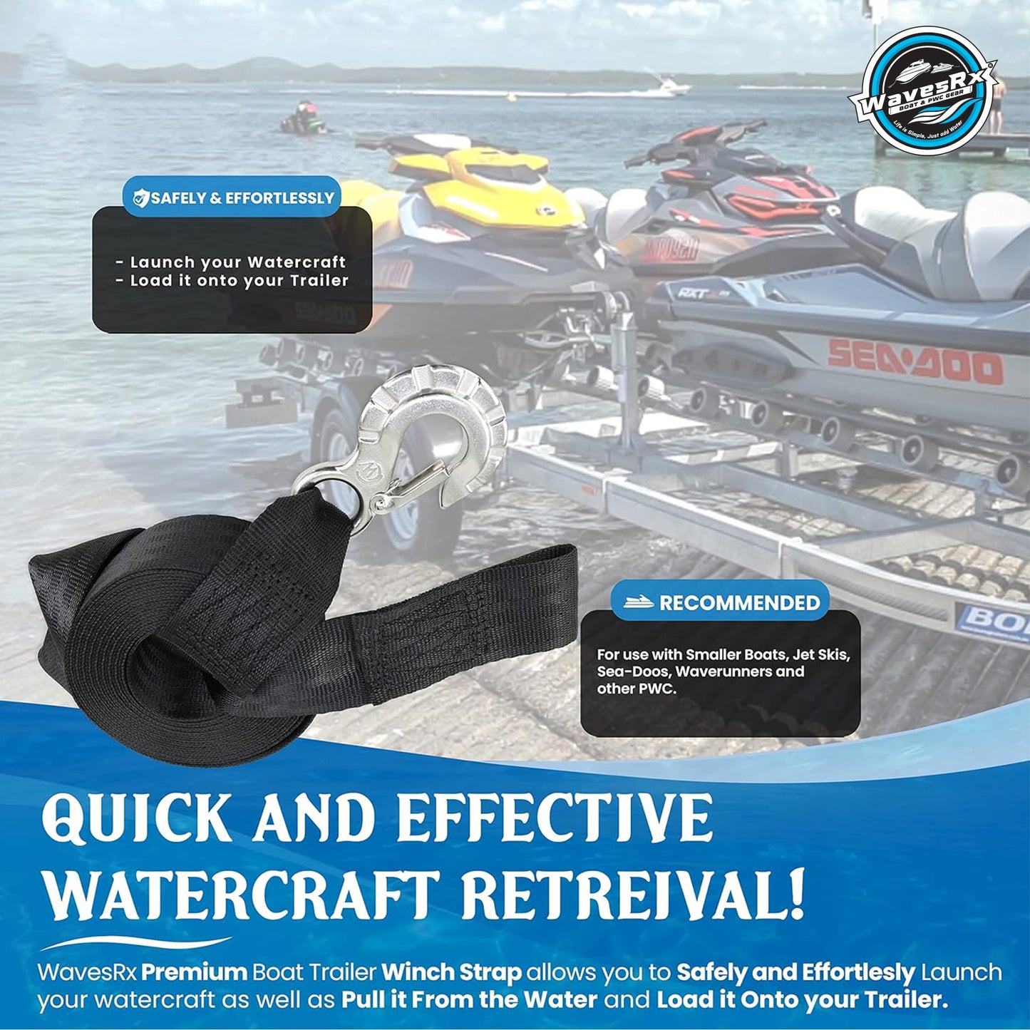 PWC TRAILER WINCH STRAP