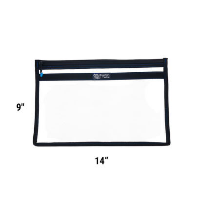 Reaction Tackle Clear Storage Bag Tackle Pak - Water-Resistant Plastic Storage - New