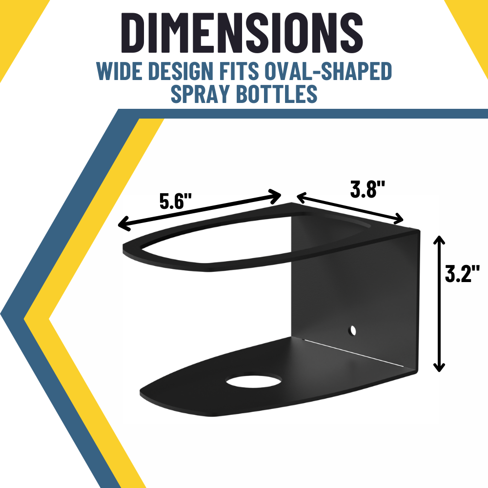 Oval Spray Bottle Holder