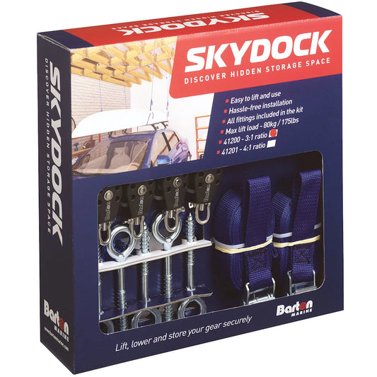 Barton Marine SkyDock Storage System 4 to 1 Reduction Up to 175 LBS 4-Point Lift