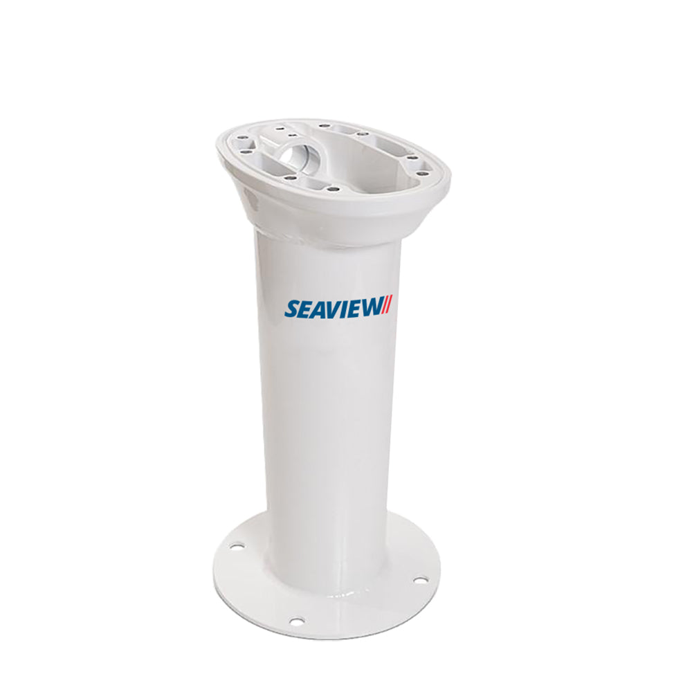 Seaview 12in Modular Mount Vertical 8in Round Base Plate - Top Plate Required | SendIt Sailing