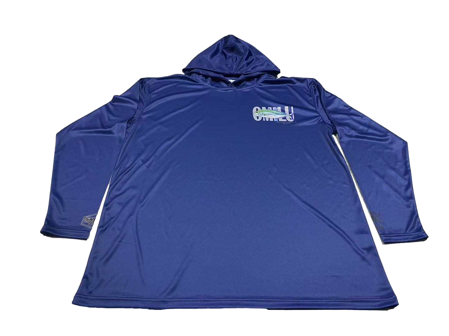Omilu Navy Dri Fit Hoodie (Adult/Keiki)