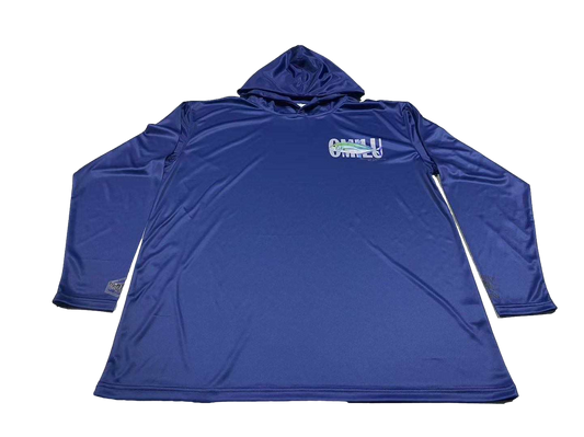 Omilu Navy Dri Fit Hoodie (Adult/Keiki)