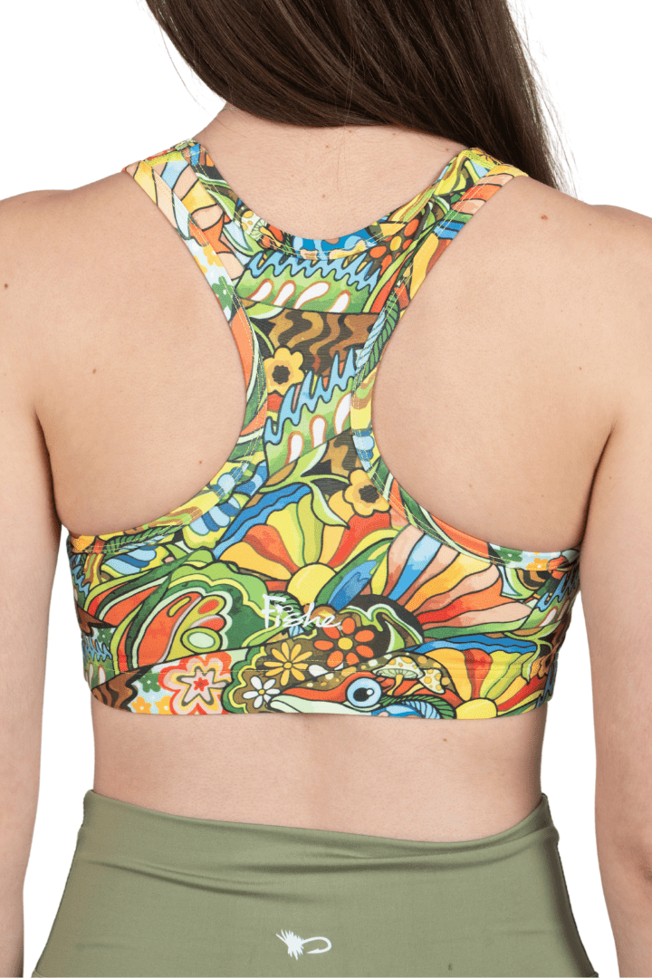 Boho Bass Sports Bra