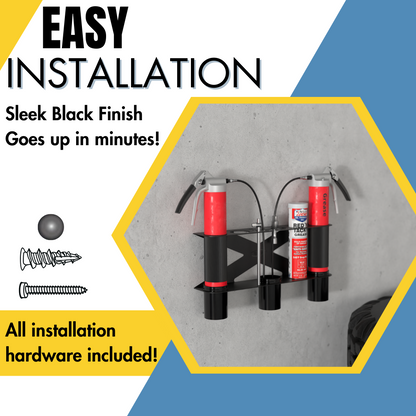 Double Grease Gun Holder