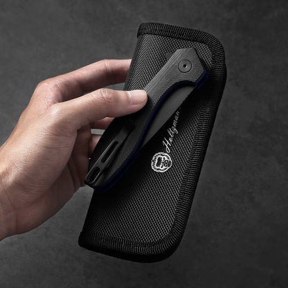 The Vector Folding Pocket Knife Giftset for Men and Women (Black)