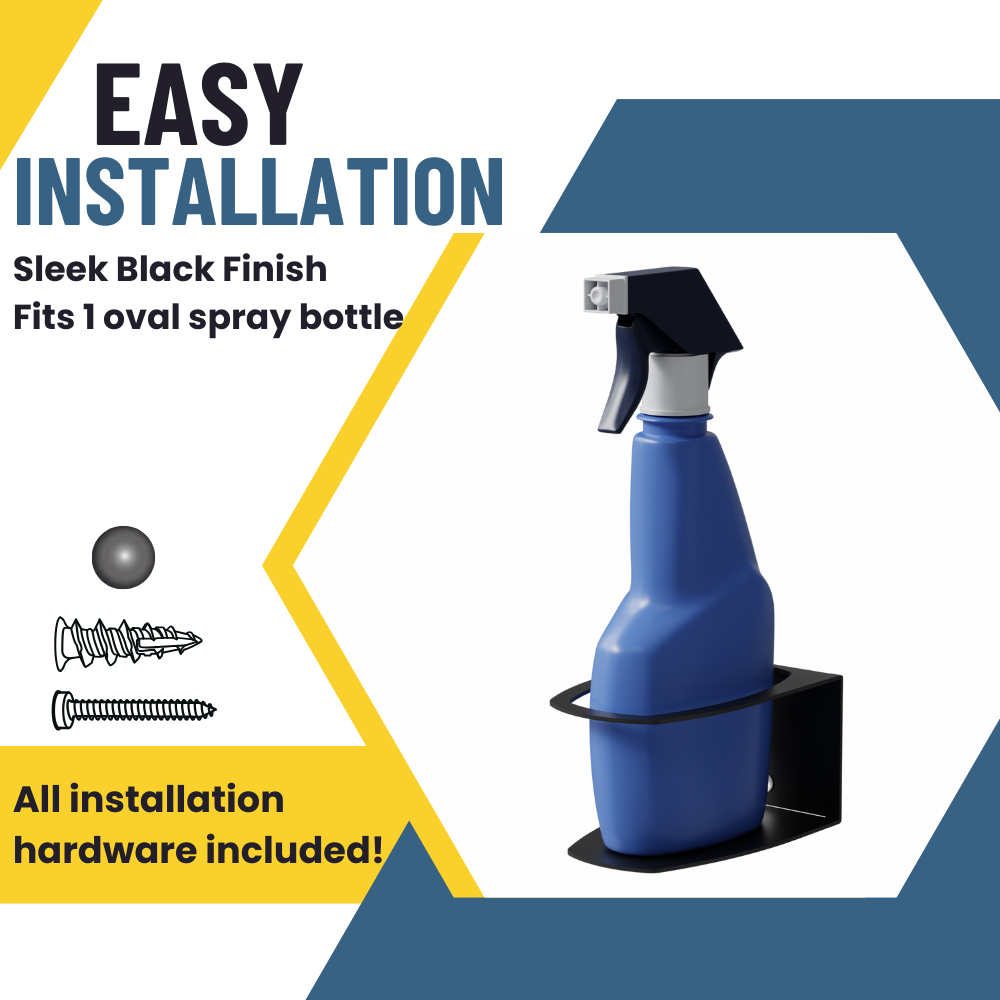 Oval Spray Bottle Holder