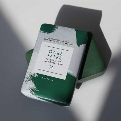 Peppermint Charcoal Bar Soap