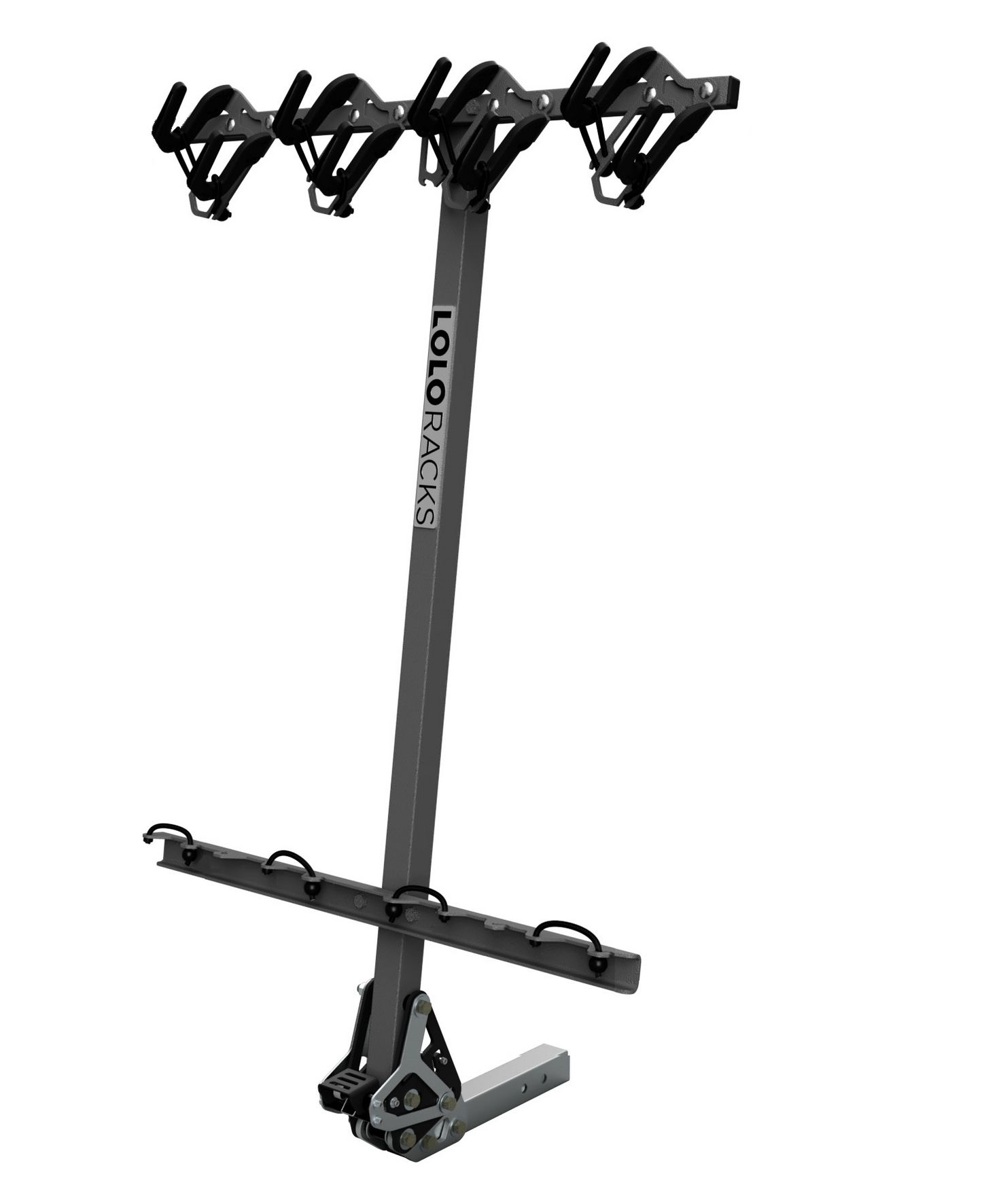 Lolo Racks 4 Bike Rack with Foot Activated Tilt