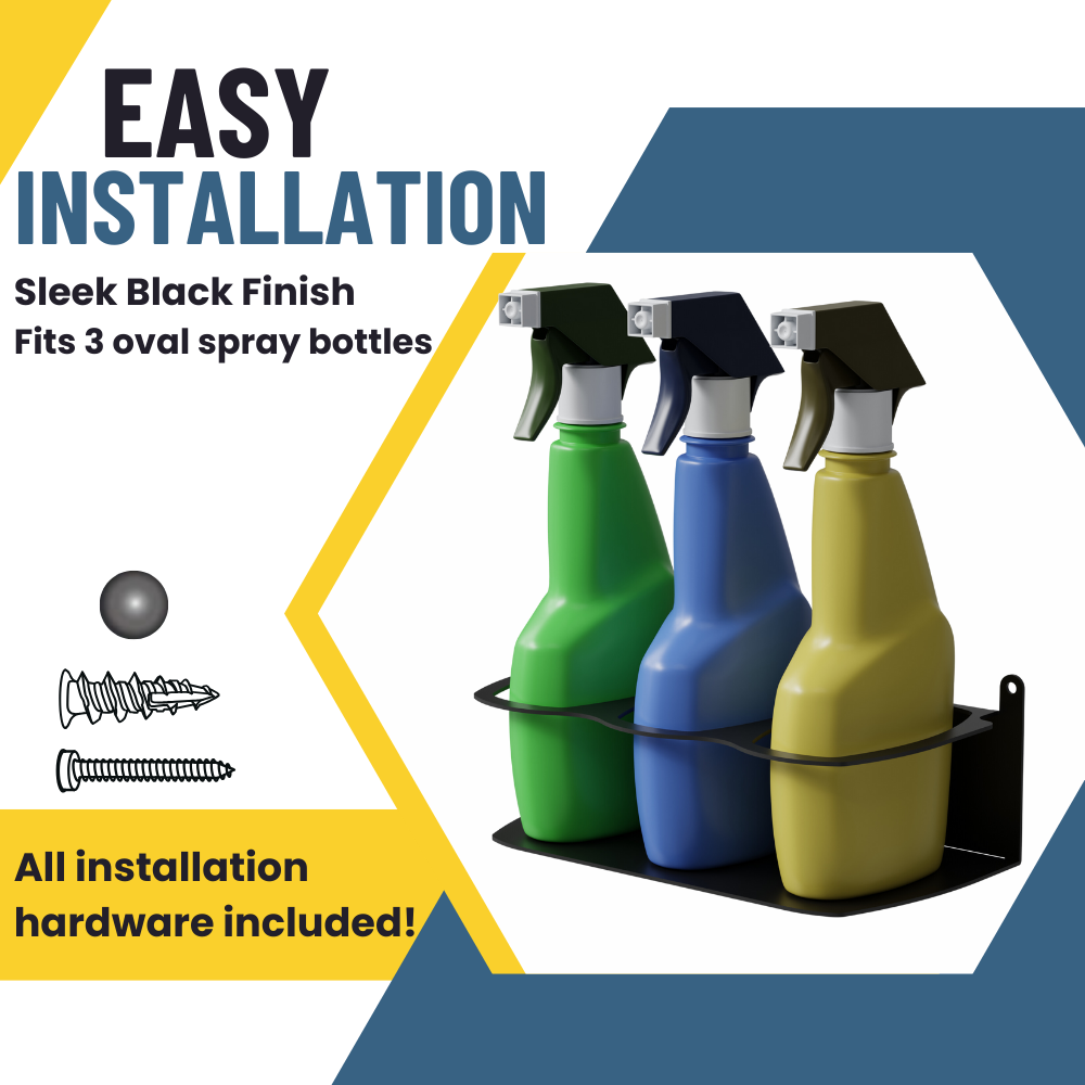 Oval Spray Bottle Holder