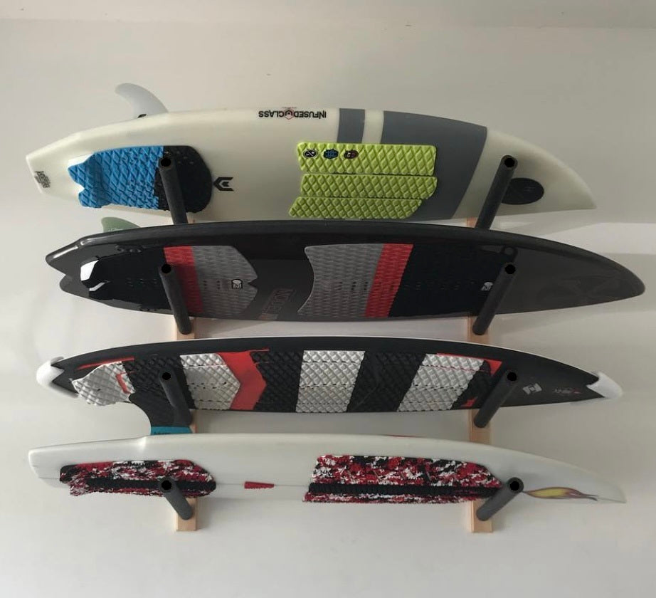 ARMED WAKEBOARD WALL STORAGE RACK