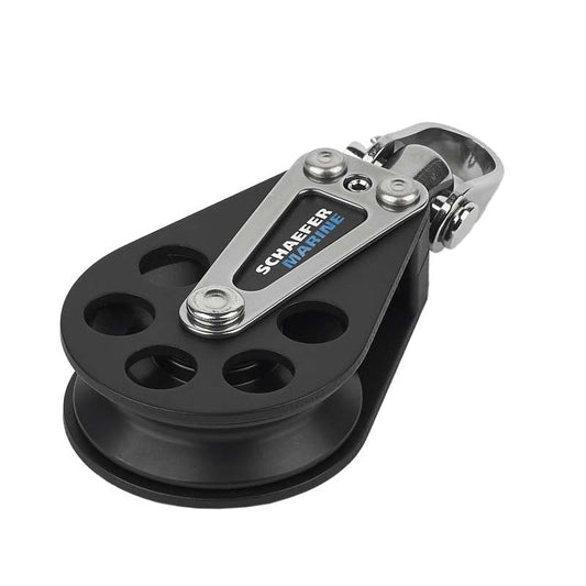 Schaefer Single, Universal Head, Aluminum Sheave | SendIt Sailing