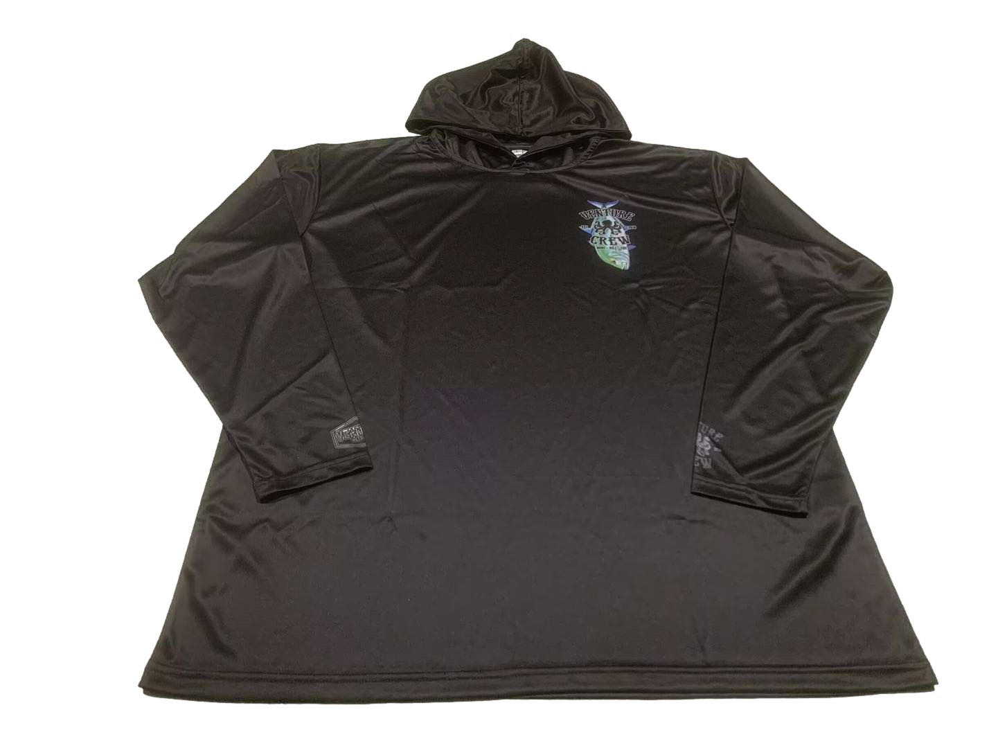 Venture Crew Omilu Black Dri Fit Hoodie (Adult/Keiki)