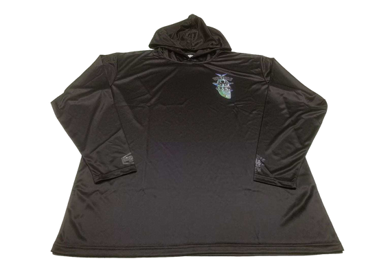 Venture Crew Omilu Black Dri Fit Hoodie (Adult/Keiki)