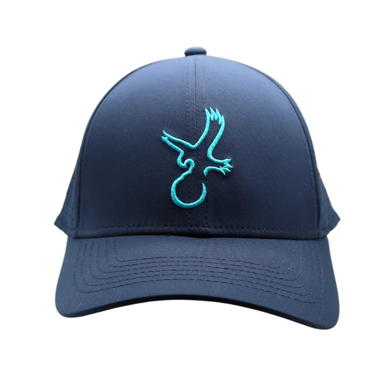 Navy/Teal Eagle Performance Hat