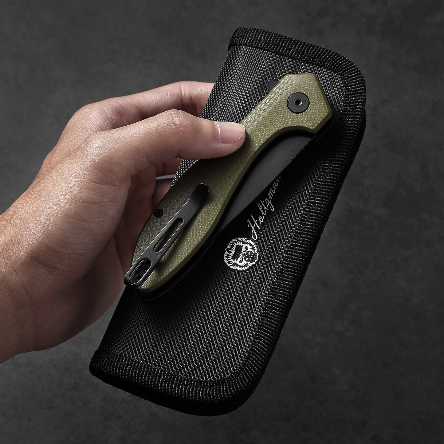 The Vector Folding Pocket Knife Giftset for Men and Women (Green and Black)