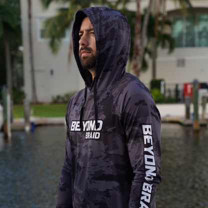 Long Sleeve Hooded Performance Fishing Shirt